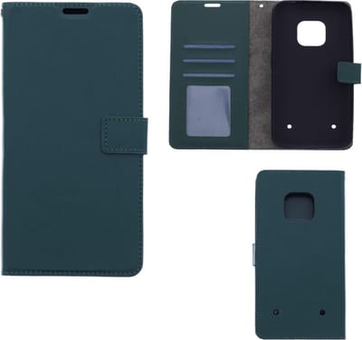 LuxeBass Hoesje geschikt voor Nokia XR20 - Boekhoesje met kaartvakken - Groen gsm hoesje - telefoonhoes - telefoonhoesjes