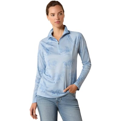 Damestrui met 1/4 rits Ariat Sunstopper 3.0