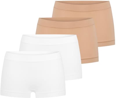 Schiesser Dames boyshort 4 pack Unique Micro