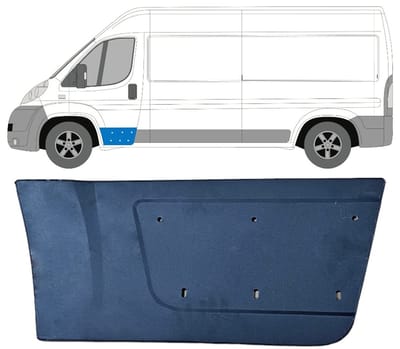 Reparatiepaneel voor deur voor Fiat Ducato 2006-2025 / Links