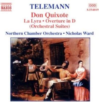 Northern Chamber Orchestra, Nicholas Ward - Telemann: Don Quixote | La Lyra | Overture in D (CD)