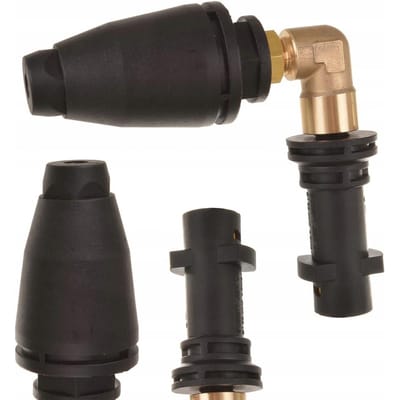 Rosfix Spuitmond Vervanging Turbo Rotatie 90° - Ceramisch, 150 bar - 8 L/min, 10 cm - Geschikt voor Kärcher