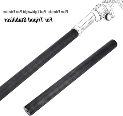 Professionele Carbon Fiber Verlengstang voor Stabilizers, Universeel Monopod Compatibel met DJI Ronin S, OSMO Mobile 3 en ZHIYUN Crane 2 V2