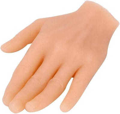 Tattoo oefenhandschoen voor kunstenaars, siliconen hand voor tatoeages, realistische hand voor praktijkgebruik