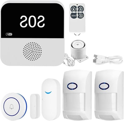 Draadloos alarmsysteem - Smart home beveiliging - Huis beveiligen - APP bediening - Compact formaat - Kit D