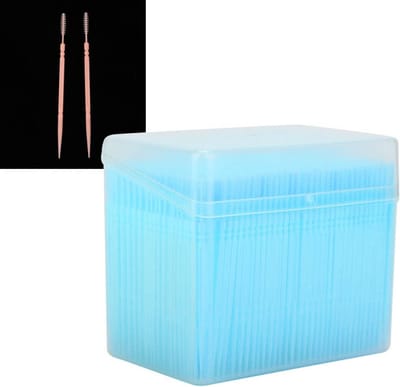 Tandenstokers, tandenstokers, 1100 stuks, dubbele kop, mondverzorging, tandenstokers, blauw