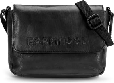Farmhood Schoudertas Memphis Crossbody Bag Black Zwart