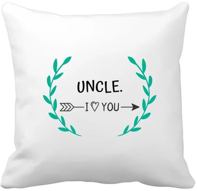 Akyol - uncle i love you Kussen hoes - Oom - de liefste oom - verjaardag - cadeautje voor oom - oom artikelen - kado - geschenk - 40 bij 40 cm