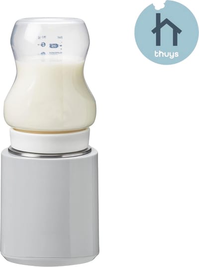 Thuys - Flessenwarmer Onderweg - Flessenwarmer Draadloos - Draagbare Flessenwarmer - Praktisch - Veilig - Stijlvo