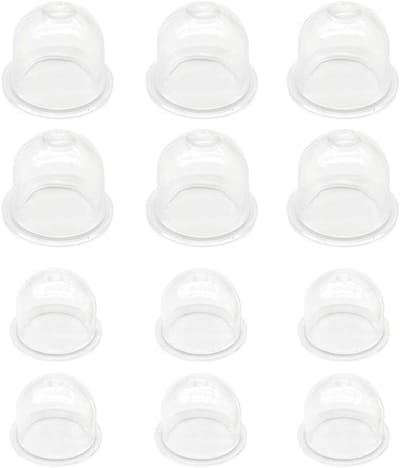 Set van 12 Ontstekingscapsules voor Brandstofpomp en Carburateur - Ideaal voor Grasmaaiers, Blazers en Heggenschaar