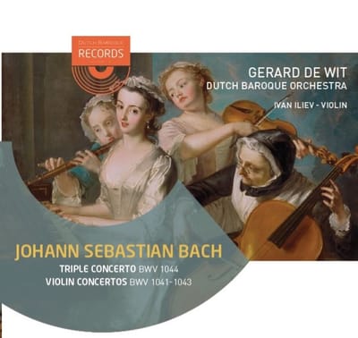 Dutch Baroque Orchestra & Gerard De Wit - J.S. Bach: Triple Concerto Bwv 1044 | Violin Concertos Bwv 1041-1043 (CD)