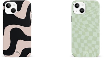 xoxo Wildhearts Telefoonhoesjes Pretty Pistache Groen + Ride With Me Zwart & Beige – geschikt voor iPhone 15 Pro