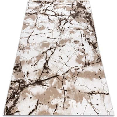 Kleden Rugsx Tapijt ACRYL VALENCIA 035 MARMER ivoor / 80x150 cm