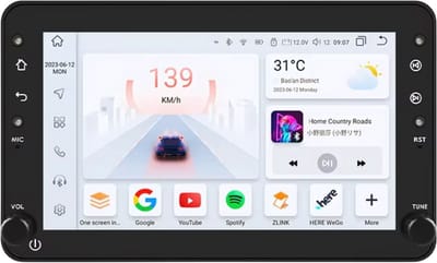 Autoradio met bluetooth - Carplay - Voor Alfa Romeo 159, Brera, Spider & Sportwagon - Geschikt voor Apple en Android - Stereo - Navigatie - Navigatiesysteem auto - 6GB 64GB