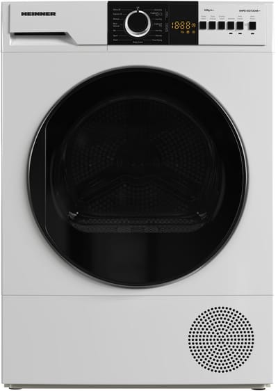 Heinner Warmtepompdroger – 10 KG – Wasdroger – 15 Programma’s – LED Display – Wit