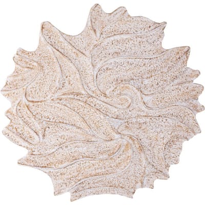 PTMD Wandpaneel Ceanna - 90x2x90 cm - MDF - Creme