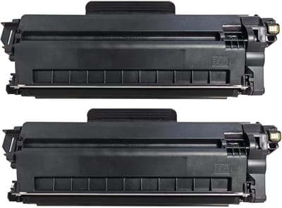 Huismerk geschikt voor Brother TN-2510 - 2X Zwarte Toners - HL-L2400DWE - HL-L2445DW - DCP-L2627DWE - MFC-L2860DWE