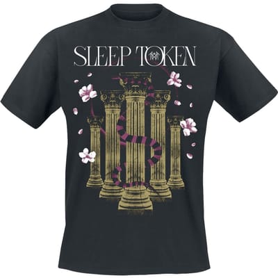 Sleep Token T-shirt - Snake - M tot 3XL - voor Mannen - zwart