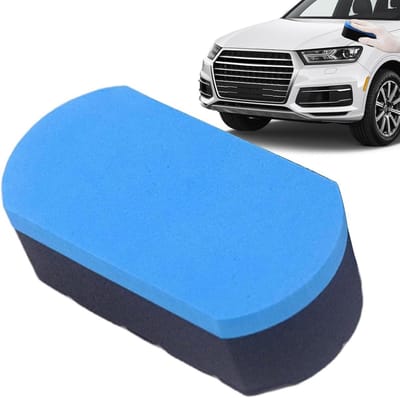 Autoverzorging Borstel - Velgenreiniger Lakbeschermer - Grondig Reinigen - Ergonomisch Antislip - 11.7 x 5.8 cm - Blauw