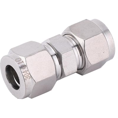 Luchtslangconnector Rechte Type 304 RVS Pneumatische Fitting 4mm6mm8mm10mm12mm10mm