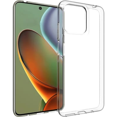 Mocaa Motorola G15 (Power) Clear Hoesje Transparant