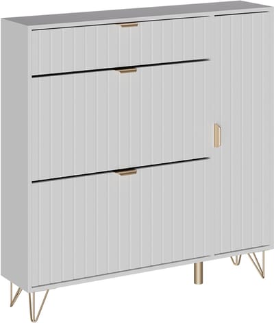 Vicco Helge Schoenenkast – 108 x 107.5 cm Wit