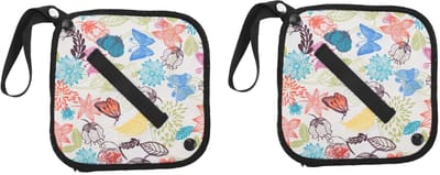 Dailygoods- Handdoeken 2 Stuks - Herbruikbaar - Absorberend - Bamboekoolvezel - Waterdicht - Ecologisch - Doek