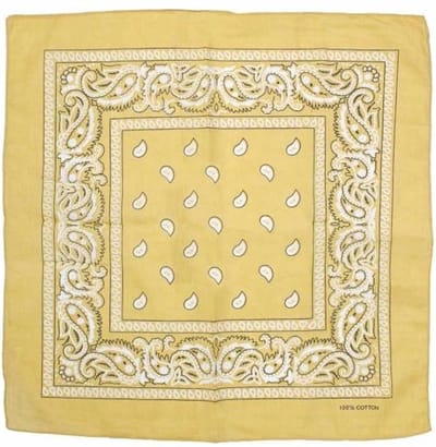 Zac's Alter Ego Bandana Paisley  Beige/Wit