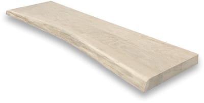 Massief eiken plank boomstam 60 x 20 cm - Eikenhouten plank - Losse plank - Boomstam plank - Eiken hout