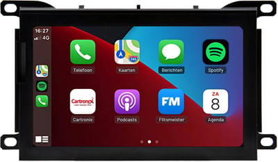 CarPlay autoradio geschikt voor Citroën DS5 | 2010 t/m 2018 | Cartronix CTX-115561 | 2010 2011 2012 2013 2014 2015 2016 2017 2018 | 7 inch | Android 14 | Draadloos Apple CarPlay & Android Auto | 4GB + 64GB | 4G | Bluetooth & Wifi
