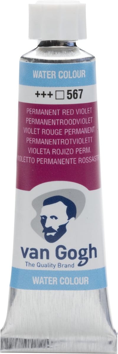 Van Gogh Aquarelverf Tube - 10 ml 567 Permanentroodviolet