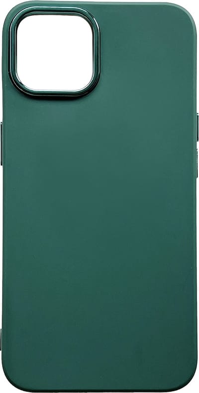 Casemania Hoesje Geschikt voor Apple iPhone 14 - Groen - Shockproof Siliconen Back Cover