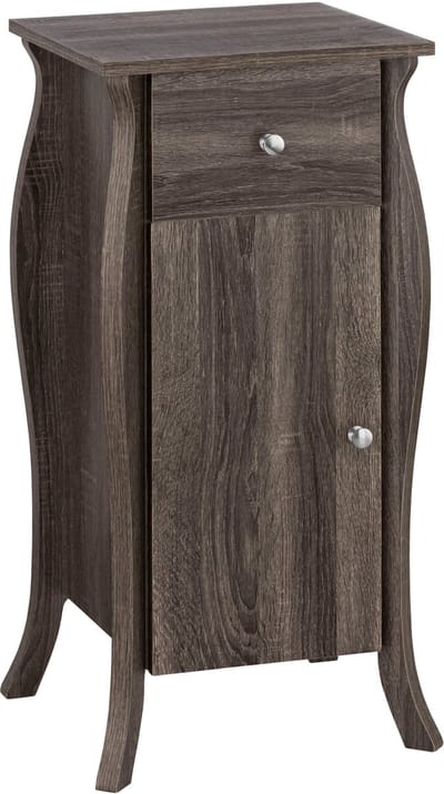 Ludwig-Kast - 1-deur 1-lade - Grijs Eiken