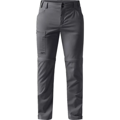 Haglofs Lite Standard Zip-off Ii Broek Grijs 52 / Regular Man
