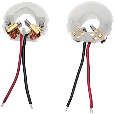 Dailygoods- Borstels 2 Sets - Koolborstels 3x8x13mm - Compatibel met HILTI SFC14A/SFC14-A/SFC22-A - Power Tool Onderdelen - Hoogwaardige Kwaliteit - Motorborstels
