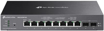 TP-Link Omada SG2210XMP-M2 - Netwerkswitch - Managed - L2 - PoE