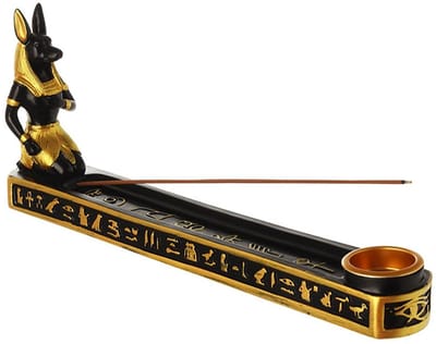 Dailygoody - Egyptische hars wierookbrander - Decoratie - Sfeervolle ambiance - Meditatie - Wierookhouder - Geschikt voor kantoor en thuis - Ornament ..