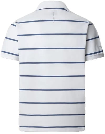 Hackett Hm5600117 Korte Mouw Poloshirt Wit M Man