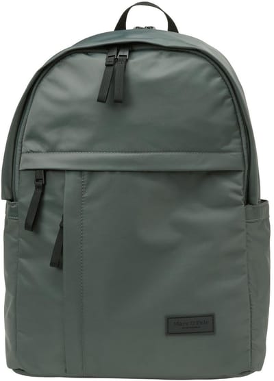 Marc O'Polo laptop rugzak rugzak met laptopvak Adi Backpack Mangrove donkergroen