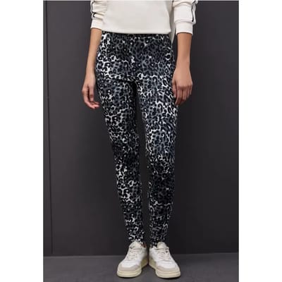 Legging met leopatroon