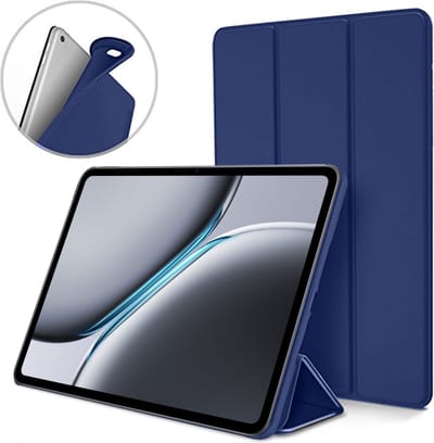 Geschikt voor Oppo Pad 3 Pro / OnePlus Pad 2 / OnePlus Pad Pro 12.1 - Hoesje – Shock Proof Hoesje – Smart Cover - Blauw