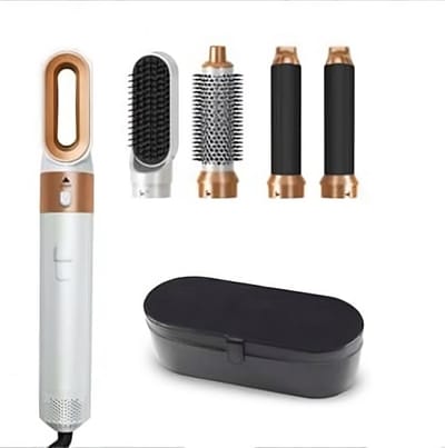 Airstyler - Hairwrap - Haarstyler Föhnborstel - 5 in 1 Multi Styler Krultang – Krulborstel & Stijlborstel Straight Brush – Krultangen