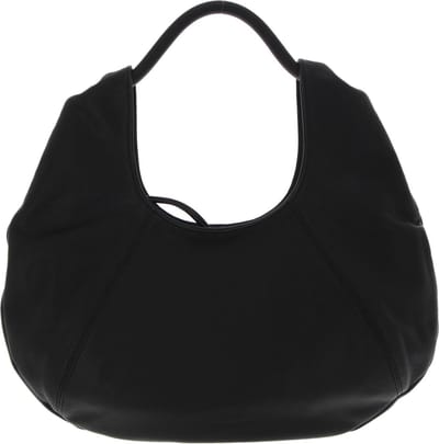 FREDsBRUDER Leren Schoudertas Hibicy Hobo Black Zwart