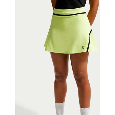 Nike Court Dri-Fit Advantage High Rise Rok Dames-limoen