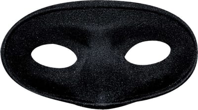 WIDMANN - Zwart rond oogmasker voor volwassenen