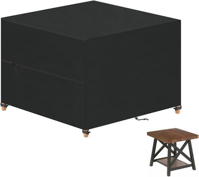 Waterdichte Afdekking voor Tuinmeubelen - Beschermhoes voor Tafel en Stoelen, Wind- en UV-bestendig, 180 x 130 x 90 cm