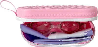 Zwembril Beschermhoes - Brillendoos - Veilig Opbergen - Waterdicht en Ventilerend - 20 cm - Zwart