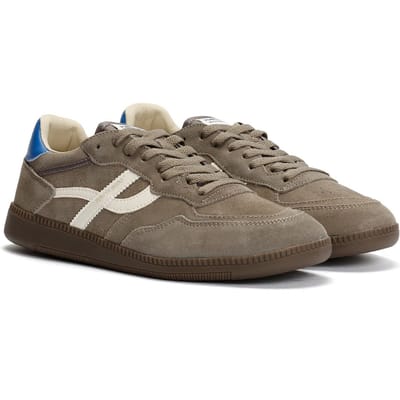 Pompeii Elan Sala Suède Heren Grijze Sneakers