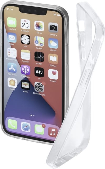 Hama Crystal Clear Cover Hoesje geschikt voor Apple iPhone 13 Pro - Flexibel telefoonhoesje - Krasbestendig - Transparant