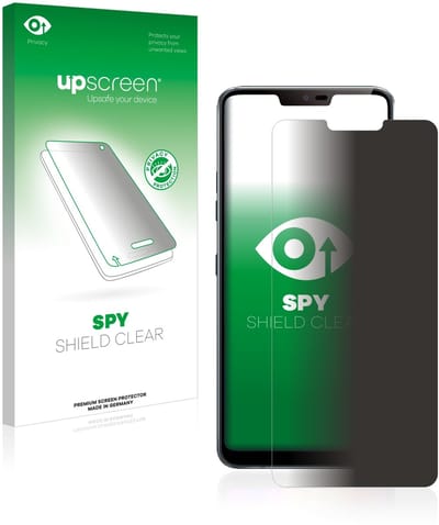 upscreen - privacy screenprotector voor LG G7 ThinQ / Plus / LG G7 Fit / One - Folie Beschermfolie Blauwlichtfilter